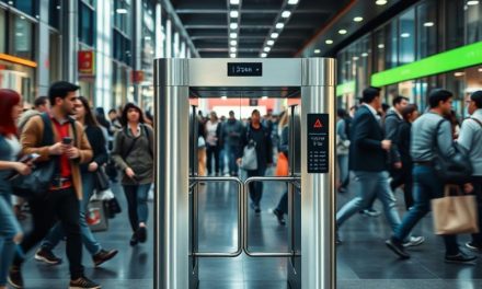 Jak działa bramka obrotowa i jej kluczowe funkcje bezpieczeństwa