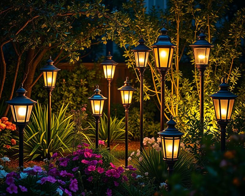 Pomysły na oświetlenie ogrodu: lampy, technologie i aranżacje