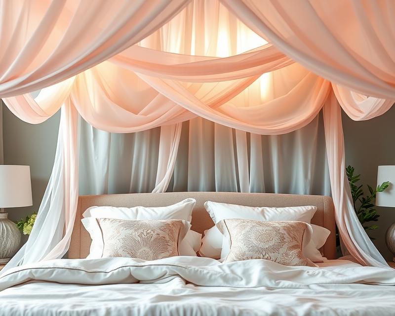 Jak wykonać baldachim nad łóżko: poradnik DIY i bez szycia