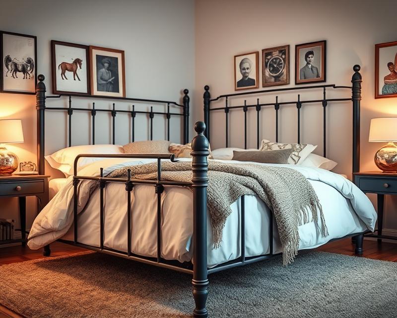 Zalety i wady łóżek metalowych: styl, trwałość i funkcjonalność