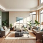 Nowoczesne kolory ścian do salonu – trendy i inspiracje na 2024 i 2025