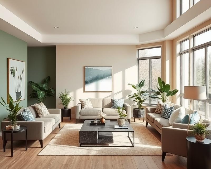 Nowoczesne kolory ścian do salonu – trendy i inspiracje na 2024 i 2025