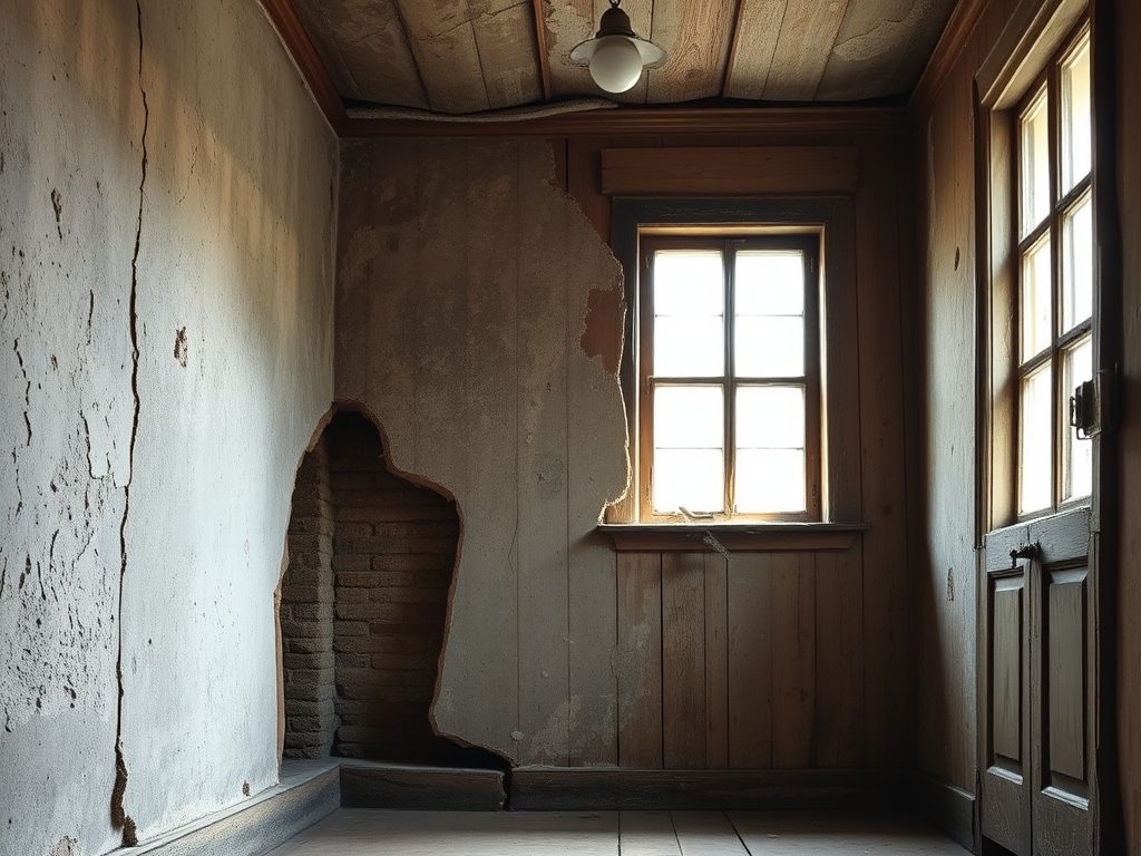 Krzywe ściany w starym domu: kiedy prostować, a kiedy lepiej zacząć od diagnozy i przygotowania