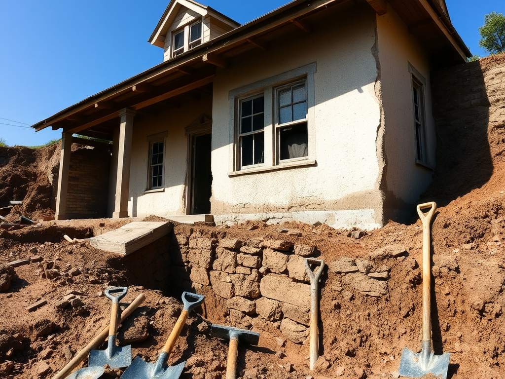 Kiedy i jak bezpiecznie odkopać fundamenty starego domu, by uniknąć nieprzewidzianych kosztów i uszkodzeń