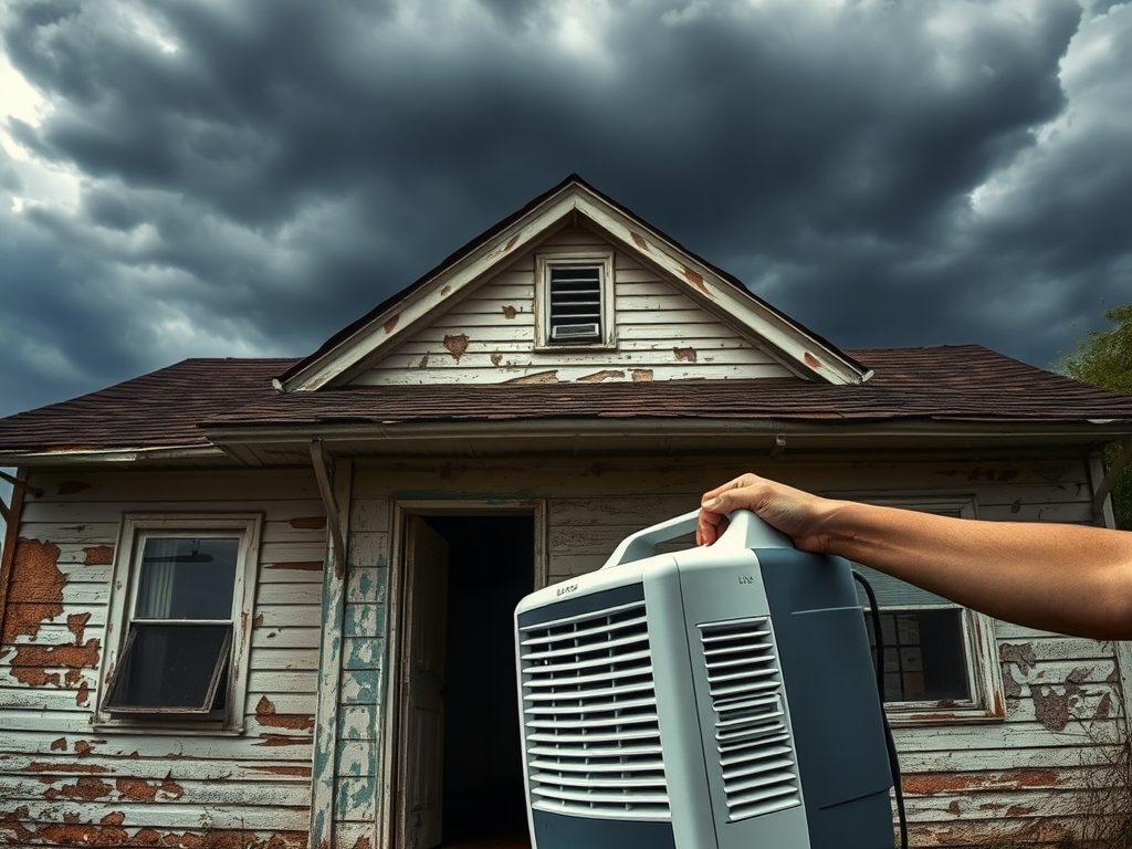 Czy osuszanie starego domu ma sens bez usunięcia przyczyny wilgoci i jakie niesie skutki?